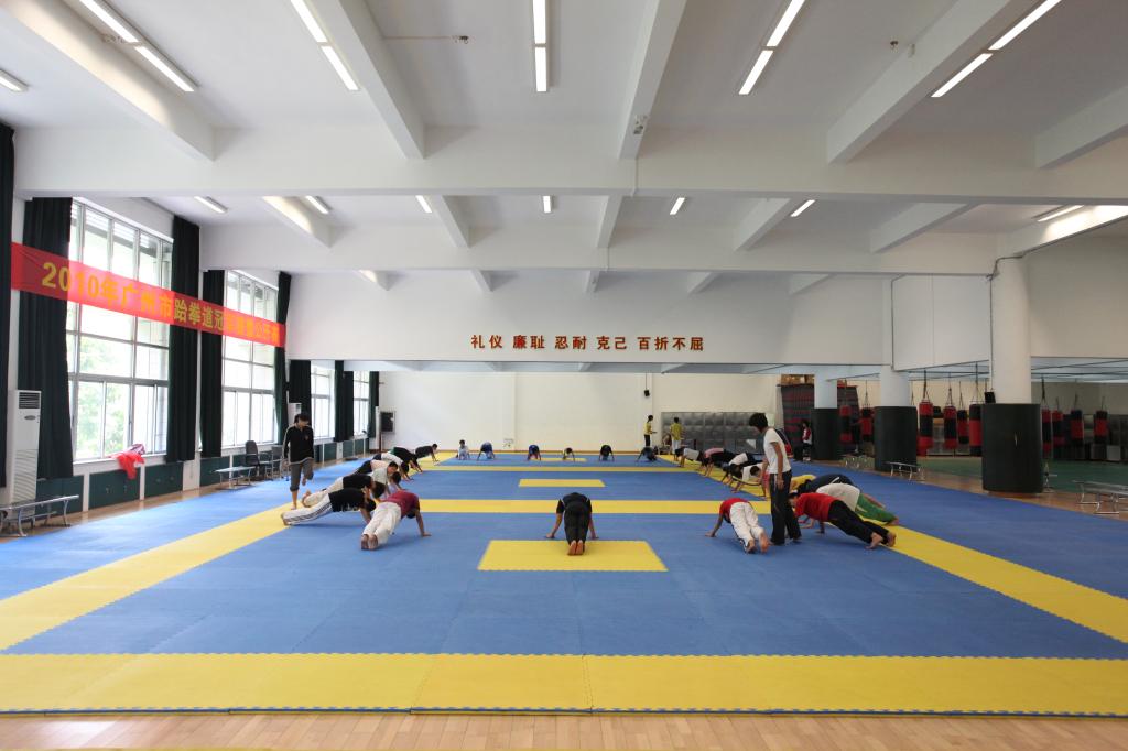学院跆拳道训练场地1